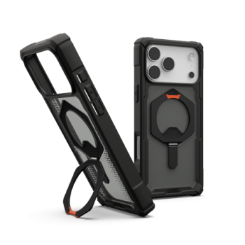UAG Plasma XTE MagSafe Phone Case Cover iPhone 17 Pro Max - Black and Orange