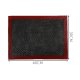 Silicone baking mat with micro-perforation 30x40 cm, black