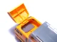 Transporter Truck with Launcher and 6 Metal Construction Vehicles