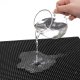 Силиконовый коврик для сушки посуды 45x30 см, черный