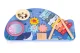 Ecotoys Wooden Musical Table with Instruments, Whale Motif