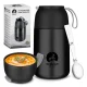 4Fizjo Stainless Steel Food Flask 720 ml, Black
