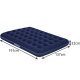 Bestway 67002 Double Airbed 191x137x22 cm, Navy Blue
