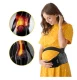 4Fizjo 1067 Elastic Maternity Belt for Belly Support, Black, Size L