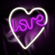 Светодиодная неоновая вывеска LOVE в сердце NNE02, USB декор,...