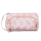Maaleo Two-Compartment School Pencil Case, Pink