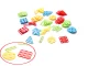 Kids Toy Tool Set with Screwdriver and Building Blocks, 258 Pieces, Suitcase