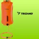 Trizand 2-in-1 Inflatable Swim Buoy with Dry Bag 35L, Orange