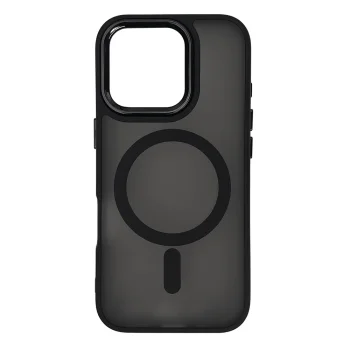 Magnetic Collection MagSafe Case for iPhone 16 Pro Max, Black