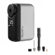 Flextail Tiny Bike Pump Pro Portable Bike Pump, Gray