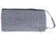 School Double Pencil Writing Supplies Cosmetic Case, Gray