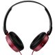 Накладные наушники Sony MDR-ZX310 красные