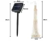 Solar LED Garden String Lights with 8 Modes and Dusk Sensor