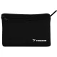 Trizand Rain Poncho with Hood, Black