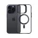 3Mk Protection Satin Armor MagCase for Apple iPhone 15 Pro, Transparent