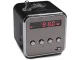 Portable Wireless Bluetooth Speaker with FM Radio and LED, Black