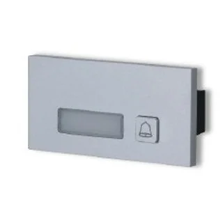 1-Button Module VTO4202F-MB1, Silver