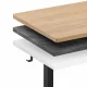 ModernHome Electric Height Adjustable Desk Frame 72-118 cm, Black