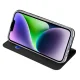 Dux Ducis iPhone 15 Plus Wallet Case Skin Pro, Black