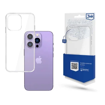 3mk Apple iPhone 14 Pro Max Case Clear Case, Transparent