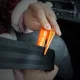 4-in-1 Safety Keychain with Hammer and Knife, Red