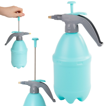 Manual Pressure Sprayer for Plants and Garden 3L DIVO, turquoise