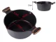 Deep Casserole Roaster Pot with Lid 7L, Non-Stick, Induction & Gas