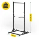 4Fizjo 2183 Multifunctional Power Tower with Pull-up Bar, Dip Station and Barbell Rack, Black