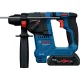 Bosch GBH 18V-18 Cordless Rotary Hammer Drill, 18V, 2x 2.0Ah