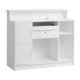 Gabbiano G26W Reception Seller Desk for Beauty Salon, white