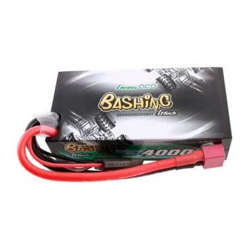 LiPo Gens ace G-Tech 4000mAh 2S2P 7.4V 60C Battery Pack T-Plug