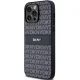 DKNY iPhone 14 Pro Max Case Mono Stripe & Metal Logo, Black