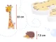 Foam Bath Stickers Animals, 18 pcs