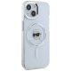 Karl Lagerfeld IML Metal Karl Head MagSafe Case for iPhone 15, White