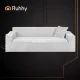 Ruhhy Elastic Sofa Cover 190-230 cm, Light Grey