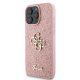 Guess Fixed Glitter Big 4G case for iPhone 16 Pro - pink