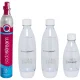SodaStream Terra Sparkling Water Maker with Cylinder and 3 Bottles, White