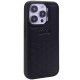 Audi iPhone 15 Pro Max Case GT Synthetic Leather, Black