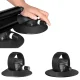 Rockbros XP1002 Suction Cup Roof Bike Rack for 2 Bicycles, Black