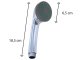 Handheld Shower Head Without Hose, No Modes