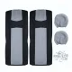 Universal Car Seat Covers DA529, Black/Grey