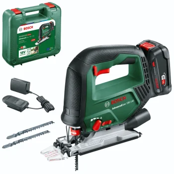 Bosch AdvancedSaw 18V-140 Cordless Jigsaw (1x 2.0 Ah)