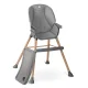 Nukido Tilo 3-in-1 Baby High Chair, Grey