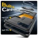 Magnetic Case for Samsung Galaxy S26 Ultra with 360° Metal Ring and Camera Cover - Black