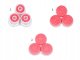 Electric Beauty Multi-Function Skin Care Massager Brush with USB Cable 3in1, Different Colors