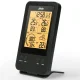 Alecto WS-3400 Weather Station with Wireless Sensor, 5.5\" LCD, Black
