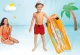 Intex 58165 Inflatable Swimming Board with Handles for Kids, Orange