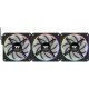 Thermaltake TS120 EX RGB 120mm PC Fan 3-Pack Black