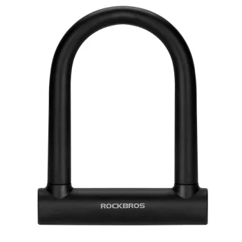 Rockbros RKS610-BK U-Lock Bicycle Lock, Black