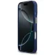 Guess IML 4G Script Metal Case for iPhone 17 Pro, Blue